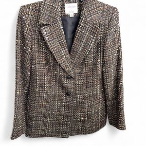 The cutest VTG tweed blazer Size 8